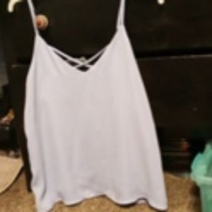 Light blue camisole